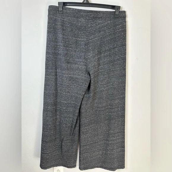 Calia Women’s Gray Wide Leg Casual Pants Elastic Waist Drawstring Oversized L - Picture 4 of 9